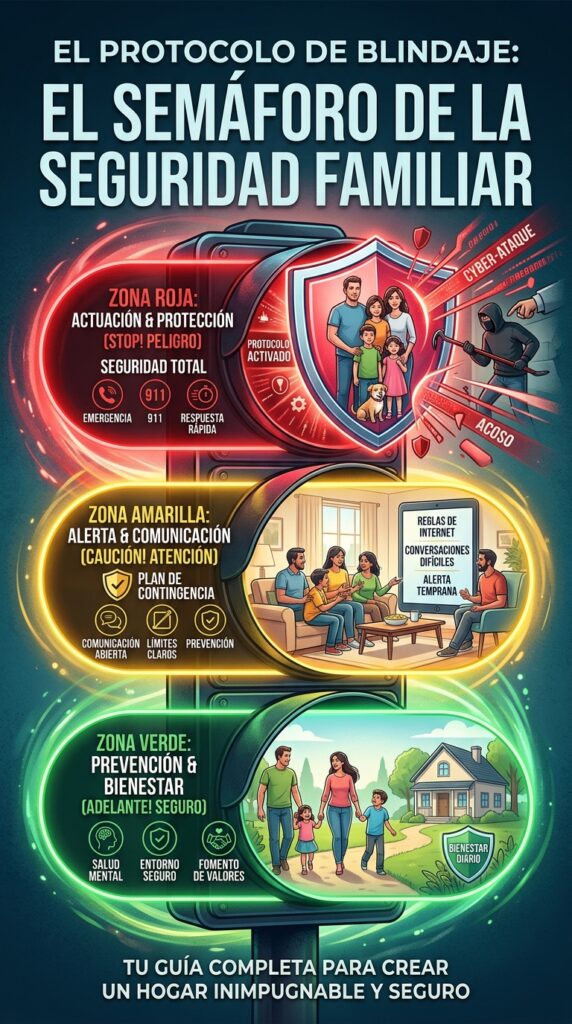 el semáforo d ela seguridad familiar